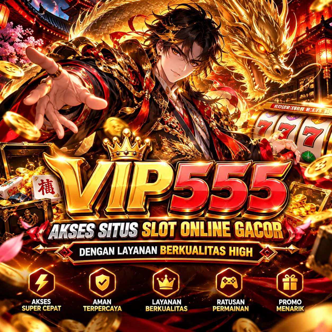 VIP555 | Akses Situs Slot Online Gacor Dengan Layanan Berkualitas High by Hey siriusly